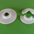 Vòng che ống 18mm - Nắp che lỗ tường hoặc sàn - Thumbnail 2