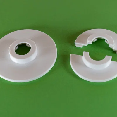 Vòng che ống 18mm - Nắp che lỗ tường hoặc sàn
