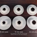 Vòng che ống 18mm - Nắp che lỗ tường hoặc sàn - Thumbnail 6