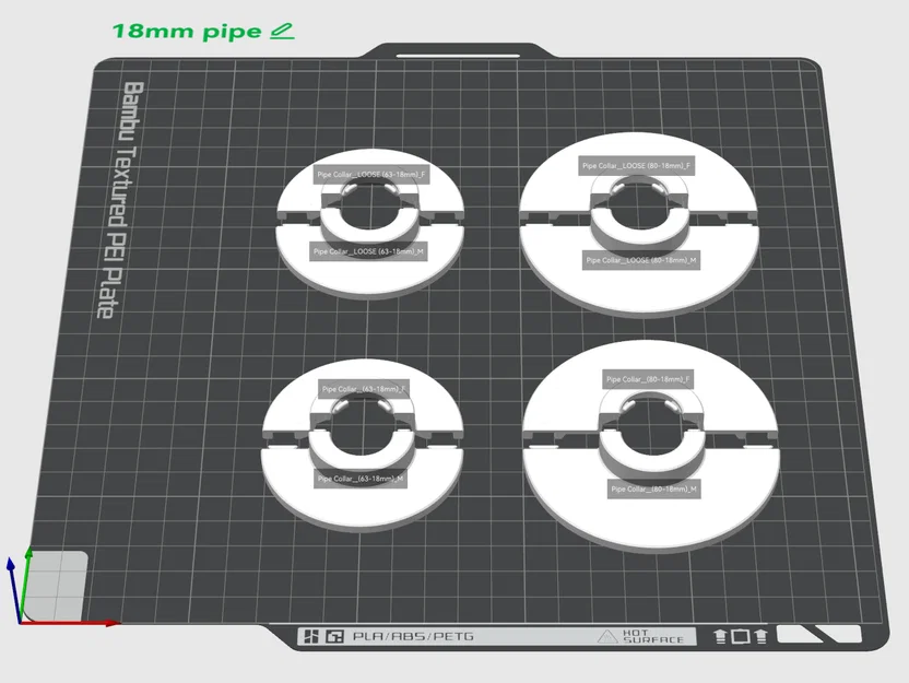 Vòng che ống 18mm - Nắp che lỗ tường hoặc sàn - Image 7