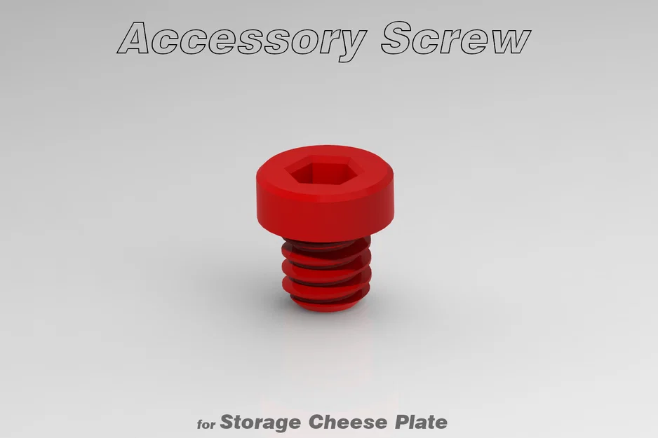 Ốc vít 1/4 inch chuyên dụng cho hệ thống Storage Cheese Plate - Image 1