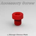 Ốc vít 1/4 inch chuyên dụng cho hệ thống Storage Cheese Plate - Thumbnail 1