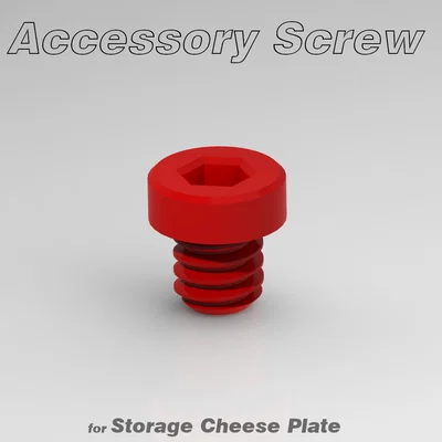 Ốc vít 1/4 inch chuyên dụng cho hệ thống Storage Cheese Plate
