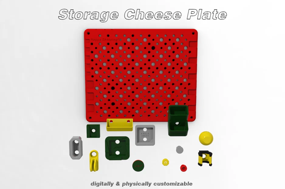 Ốc vít 1/4 inch chuyên dụng cho hệ thống Storage Cheese Plate - Image 2