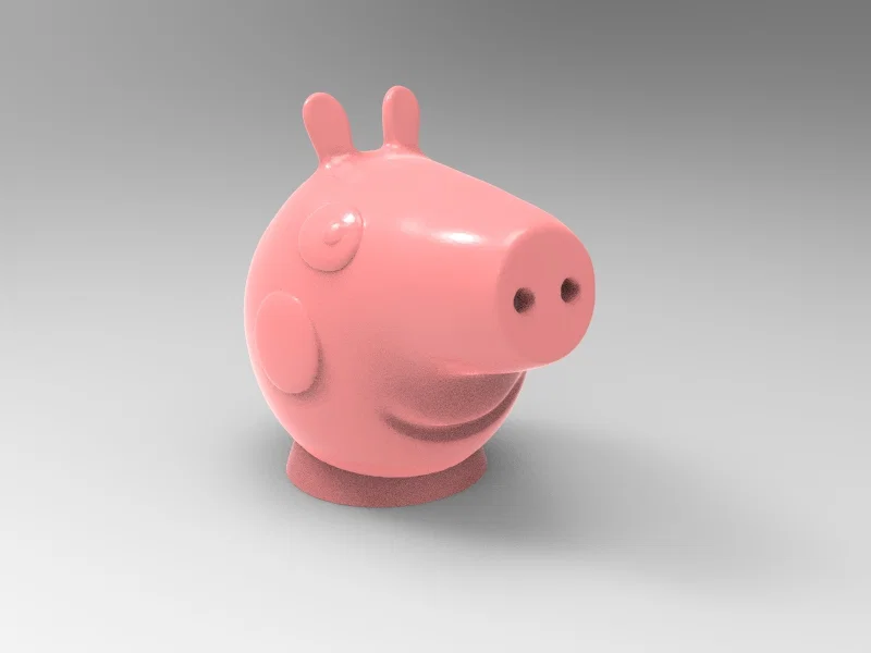 Nắp đậy tuýp kem đánh răng hình Peppa Pig in 3D độc đáo - Image 1