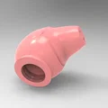 Nắp đậy tuýp kem đánh răng hình Peppa Pig in 3D độc đáo - Thumbnail 3