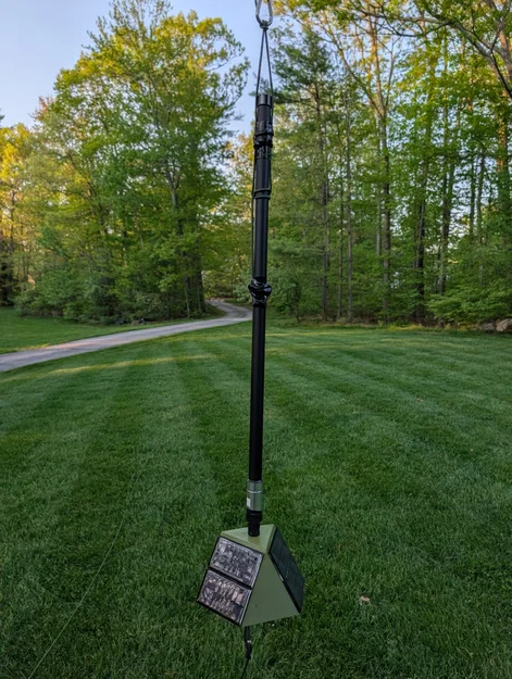 Mini-Rattlesnake Hanging Meshcore Tree Node - Image 1