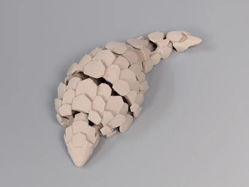 Mô hình tê tê khớp nối (Articulated Pangolin) linh hoạt - Image 3