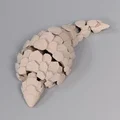 Mô hình tê tê khớp nối (Articulated Pangolin) linh hoạt - Thumbnail 3