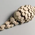 Mô hình tê tê khớp nối (Articulated Pangolin) linh hoạt - Thumbnail 6