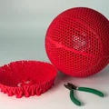 Quả bóng rổ 3D dạng lưới (Airless Basketball) in tại nhà cực chất - Thumbnail 4