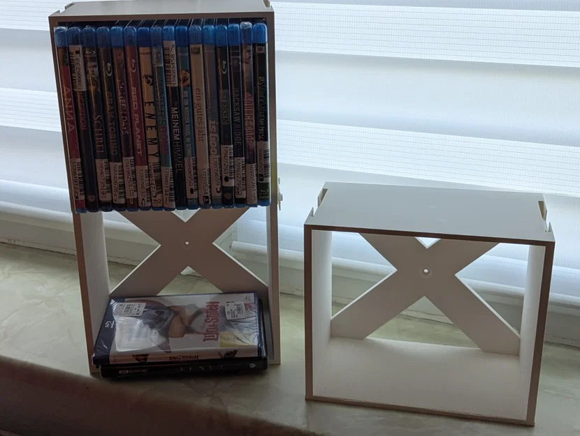 Kệ đựng đĩa Blu-Ray/DVD có thể xếp chồng - Image 5