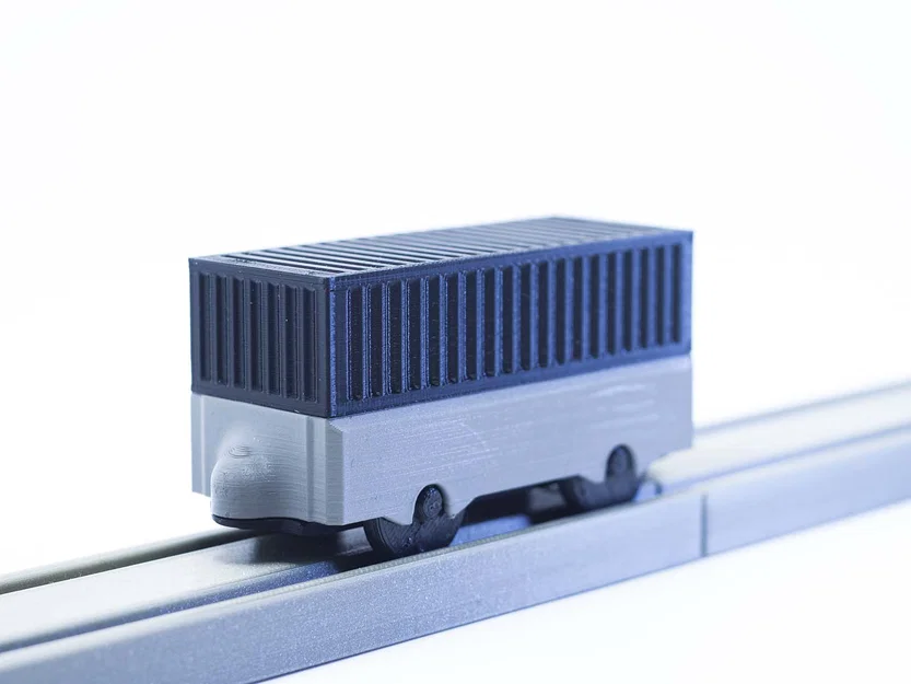 Toa Container cho Đường ray Gỗ - Image 1