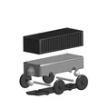 Toa Container cho Đường ray Gỗ - Thumbnail 2