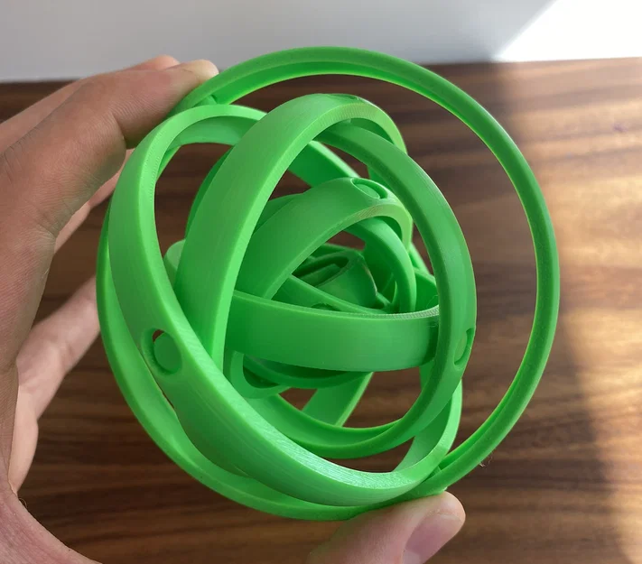 Đồ chơi xoay Gyroscope Fidget in 3D độc đáo - Image 3