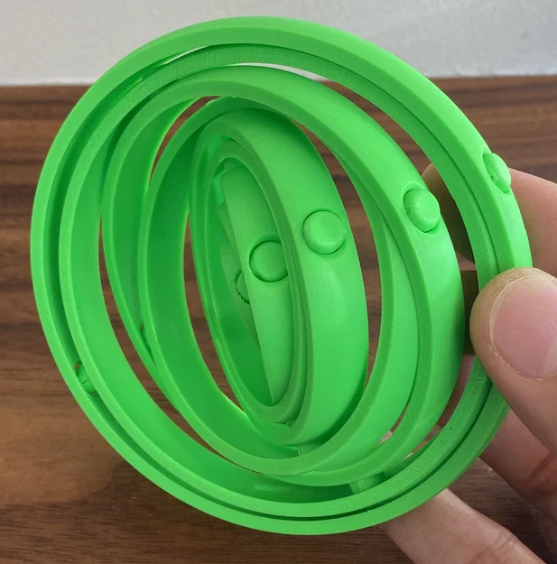Đồ chơi xoay Gyroscope Fidget in 3D độc đáo - Image 5