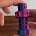 The Smoothest Screw Fidget - Đồ chơi xoay ốc vít siêu mượt - Thumbnail 1