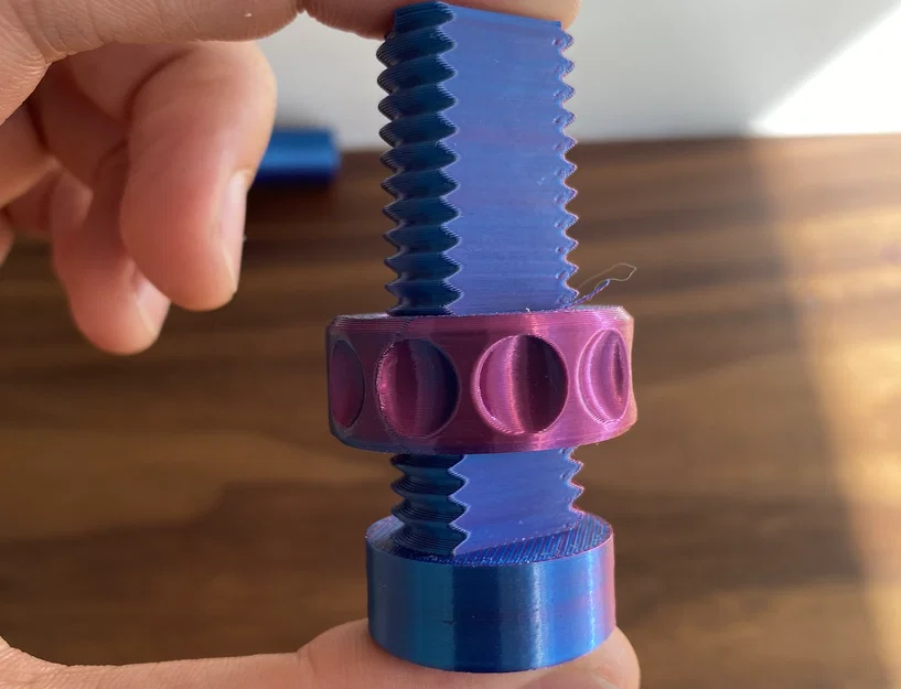 The Smoothest Screw Fidget - Đồ chơi xoay ốc vít siêu mượt - Image 2