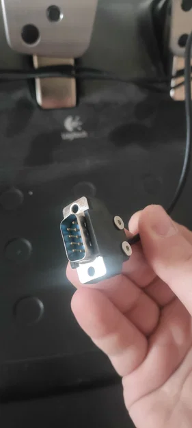 Vỏ bọc đầu nối DB-9 tùy chỉnh cho bàn đạp Logitech - Image 3