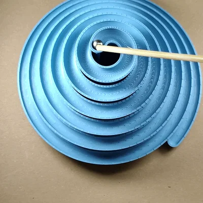 Mô hình đường chạy bi xoắn ốc (Spiral marble run)