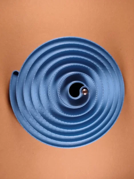 Mô hình đường chạy bi xoắn ốc (Spiral marble run) - Image 5