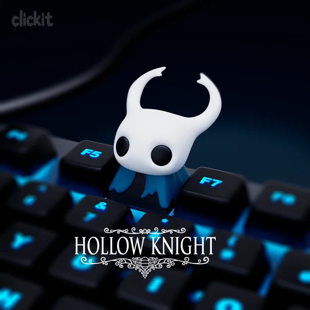Hollow Knight Keycap – Mô hình in 3D (STL + 3MF) - Image 1