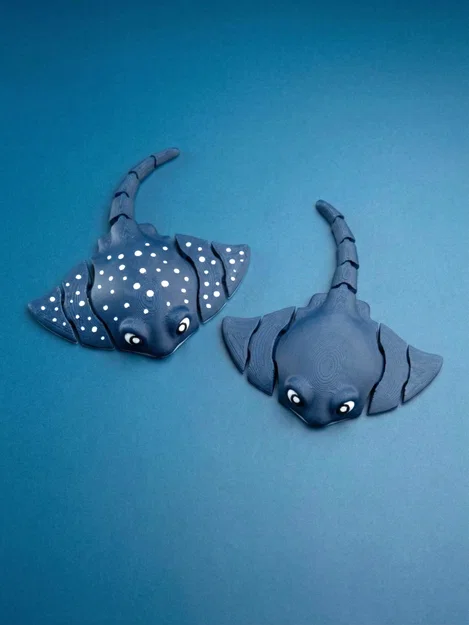 Flexi Stingray - Đồ chơi in 3D linh hoạt - Image 2