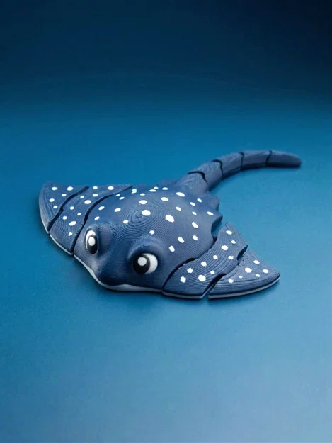Flexi Stingray - Đồ chơi in 3D linh hoạt - Image 3