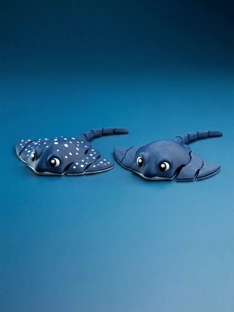 Flexi Stingray - Đồ chơi in 3D linh hoạt - Image 5