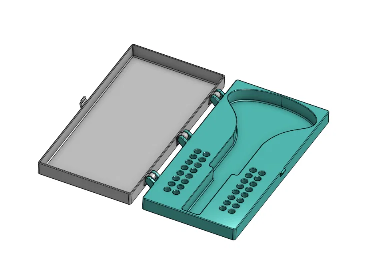 Remix: Hộp đựng dụng cụ mở nắp đồng hồ với nắp in liền (Print-in-Place) - Image 13