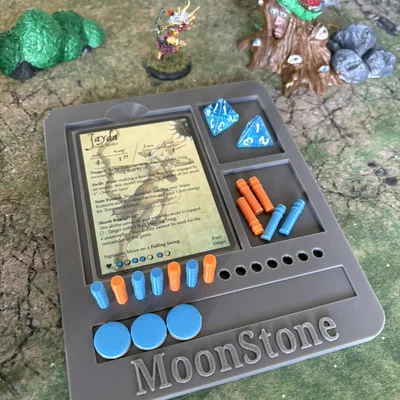 Bảng quản lý nhân vật MoonStone: Phụ kiện game tiện lợi cho người chơi