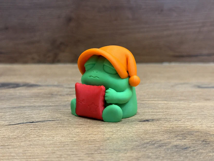 Chú Ếch Nhiều Màu Đáng Yêu – Thuộc Bộ Sưu Tập Frog Friends - Image 1