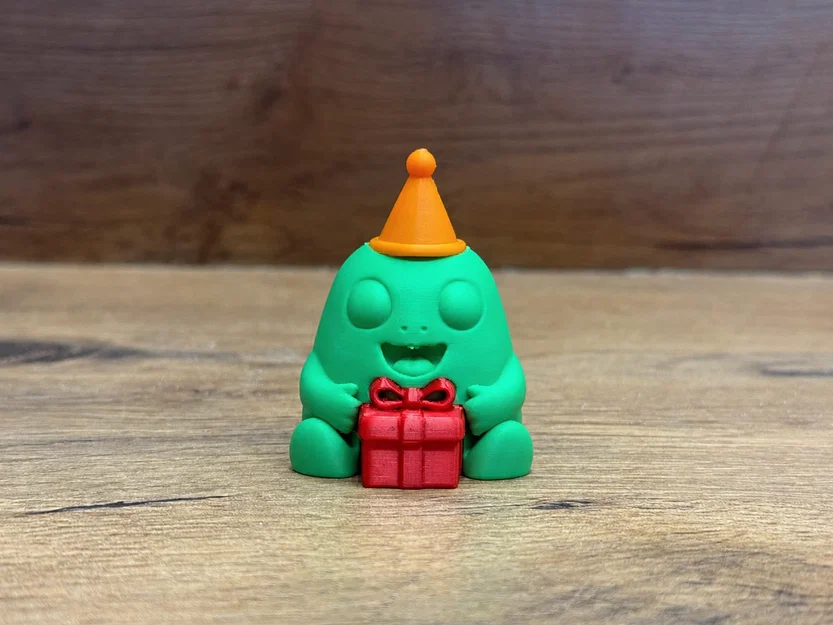 Chú Ếch Đa Sắc Đáng Yêu – Một phần của bộ sưu tập Frog Friends - Image 1