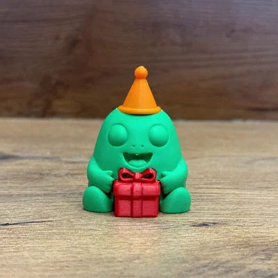 Chú Ếch Đa Sắc Đáng Yêu – Một phần của bộ sưu tập Frog Friends
