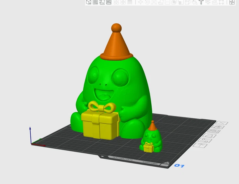 Chú Ếch Đa Sắc Đáng Yêu – Một phần của bộ sưu tập Frog Friends - Image 2