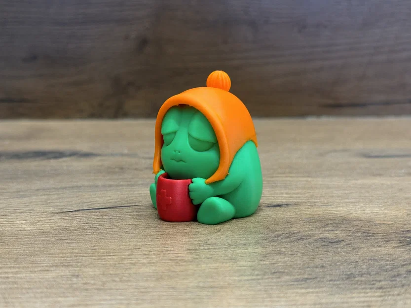Chú Ếch Đa Sắc Đáng Yêu – Một phần của bộ sưu tập Frog Friends - Image 2