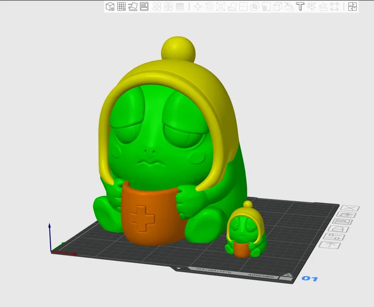 Chú Ếch Đa Sắc Đáng Yêu – Một phần của bộ sưu tập Frog Friends - Image 3