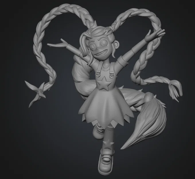 Mô hình 3D Lily Love Braids từ Poppy Playtime độc đáo - Image 1
