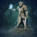 Bloodbound Realms – Elf – Arcane Spellblade (Mô hình 3D in STL phong cách Dark Fantasy) - Thumbnail 2