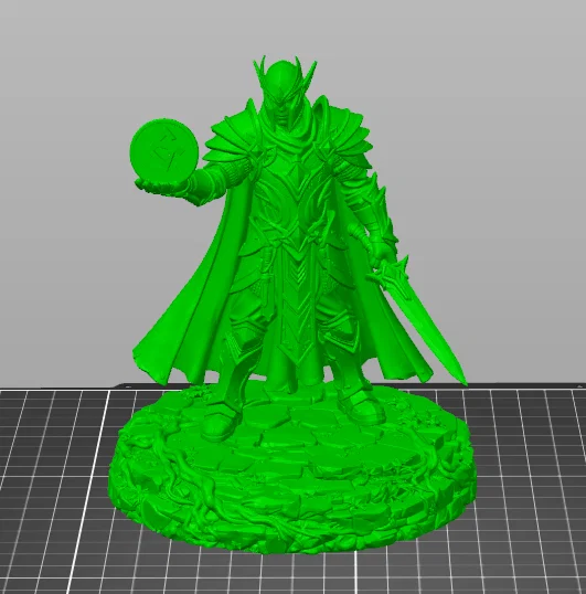 Bloodbound Realms – Elf – Arcane Spellblade (Mô hình 3D in STL phong cách Dark Fantasy) - Image 5