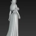 Mô hình 3D nàng tiên hắc ám Dark Elf tuyệt đẹp - Thumbnail 3