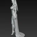 Mô hình tượng nữ yêu tinh bóng tối Dark Elf tinh xảo - Thumbnail 4