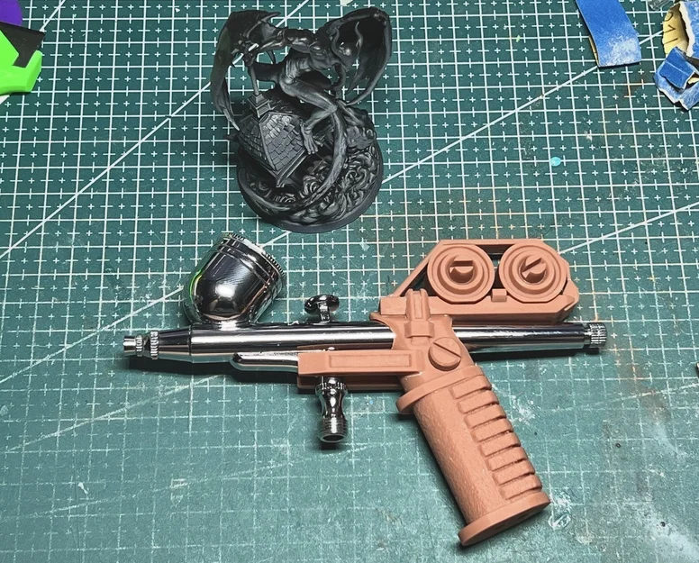 Tay cầm Airbrush phong cách Scifi - Image 1