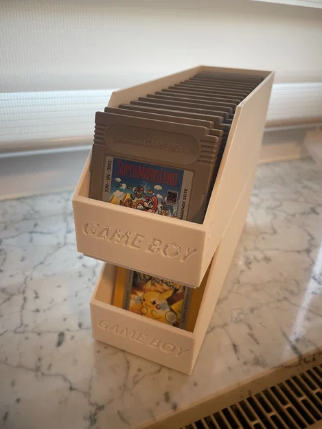 Hộp đựng băng Gameboy V2 - thiết kế xếp chồng và lật linh hoạt - Image 1
