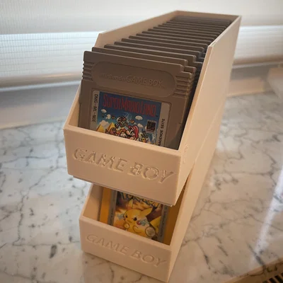 Hộp đựng băng Gameboy V2 - thiết kế xếp chồng và lật linh hoạt