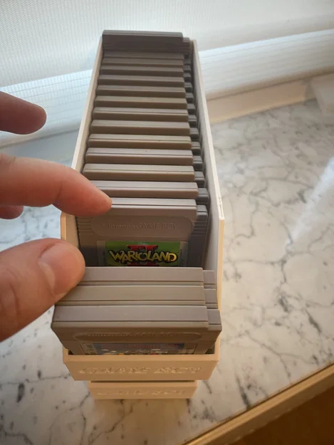 Hộp đựng băng Gameboy V2 - thiết kế xếp chồng và lật linh hoạt - Image 3