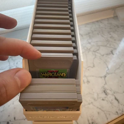 Hộp đựng băng Gameboy V2 - thiết kế xếp chồng và lật linh hoạt