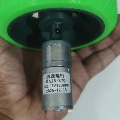 Bộ khớp nối và bánh xe 3D cho động cơ giảm tốc GA25-370