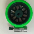 Bộ khớp nối và bánh xe 3D cho động cơ giảm tốc GA25-370 - Thumbnail 4