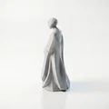 Mô hình tượng thiền sư trừu tượng - File in 3D phong cách giả tưởng - Thumbnail 4